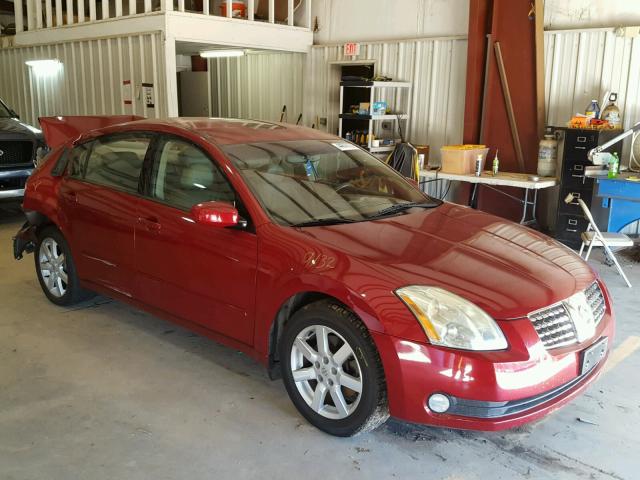 1N4BA41EX5C831122 - 2005 NISSAN MAXIMA SE RED photo 1