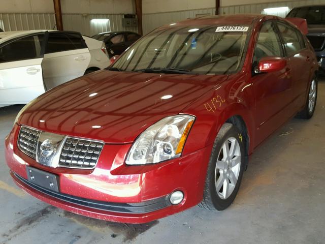 1N4BA41EX5C831122 - 2005 NISSAN MAXIMA SE RED photo 2