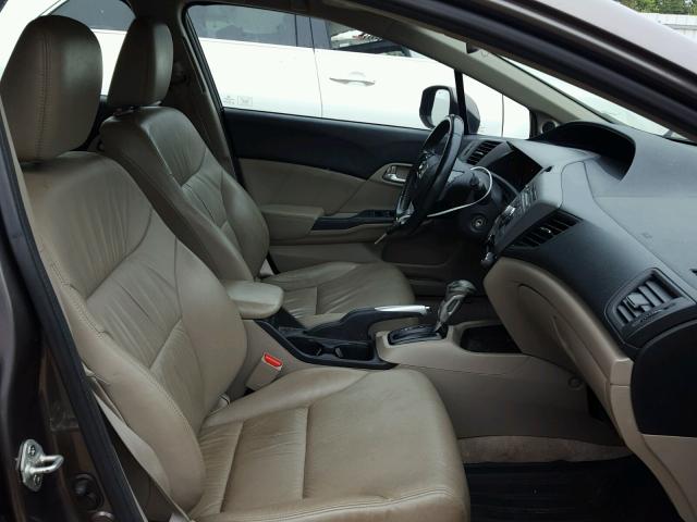 19XFB2F95CE054167 - 2012 HONDA CIVIC EXL 灰色 照片 5