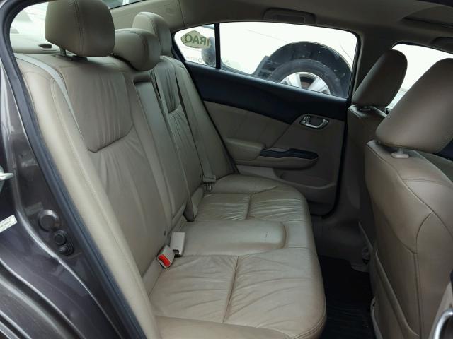 19XFB2F95CE054167 - 2012 HONDA CIVIC EXL 灰色 照片 6