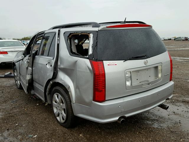 1GYEE637360180922 - 2006 CADILLAC SRX SILVER photo 3