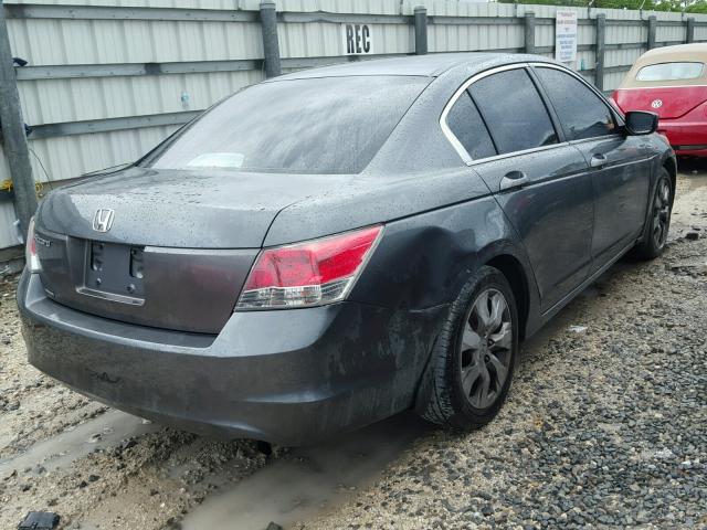 1HGCP26759A129983 - 2009 HONDA ACCORD EX GRAY photo 4