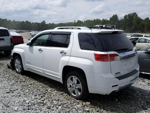 2GKALYEK1D6346158 - 2013 GMC TERRAIN DE WHITE photo 3