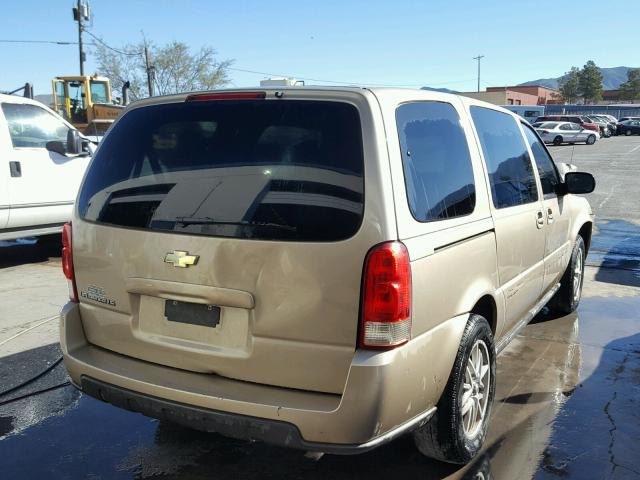 1GNDV23L75D251108 - 2005 CHEVROLET UPLANDER L GOLD photo 4