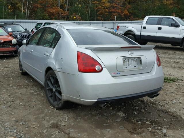 1N4BA41E27C859998 - 2007 NISSAN MAXIMA SE SILVER photo 3