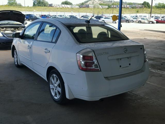 3N1AB61E89L665498 - 2009 NISSAN SENTRA 2.0 WHITE photo 3