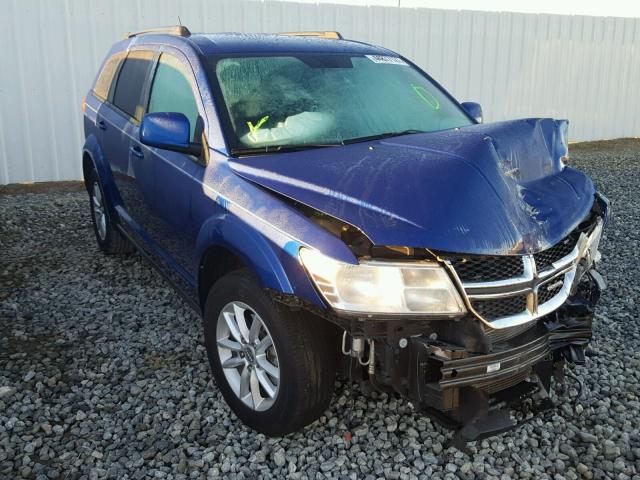 3C4PDCBG7FT628051 - 2015 DODGE JOURNEY SX BLUE photo 1