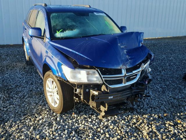 3C4PDCBG7FT628051 - 2015 DODGE JOURNEY SX BLUE photo 9