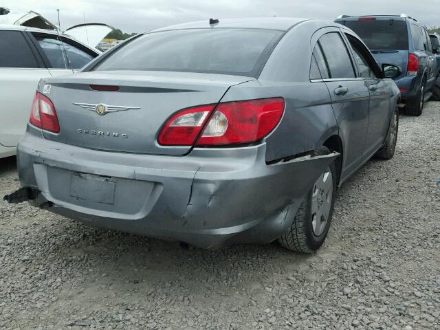 1C3LC46K58N188750 - 2008 CHRYSLER SEBRING LX BLUE photo 4