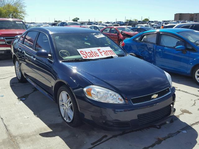 2G1WC5E34C1245614 - 2012 CHEVROLET IMPALA BLUE photo 1