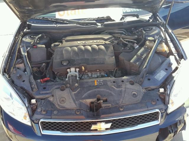 2G1WC5E34C1245614 - 2012 CHEVROLET IMPALA BLUE photo 7