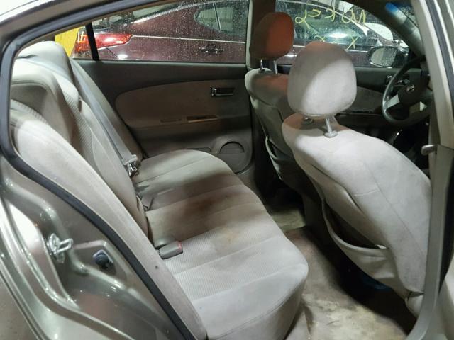 1N4AL11D85N415229 - 2005 NISSAN ALTIMA S BEIGE photo 6