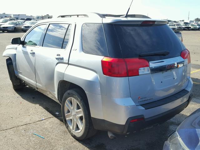 2CTALUEC2B6249386 - 2011 GMC TERRAIN SILVER photo 3