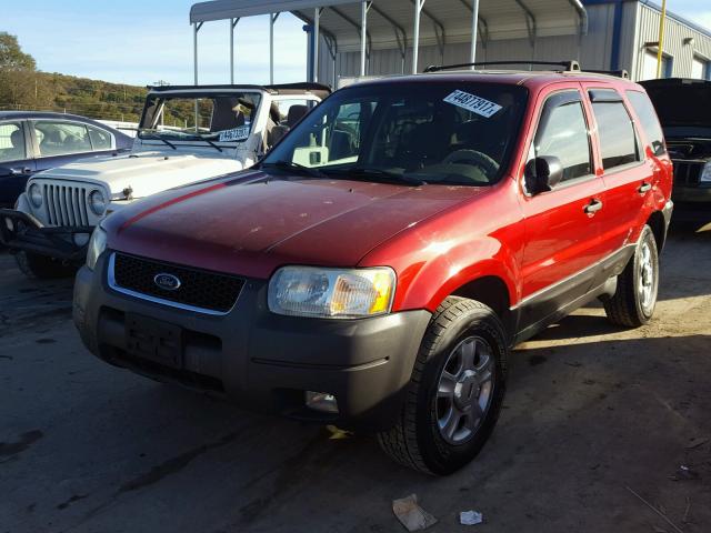 1FMCU93174KA49955 - 2004 FORD ESCAPE XLT RED photo 2