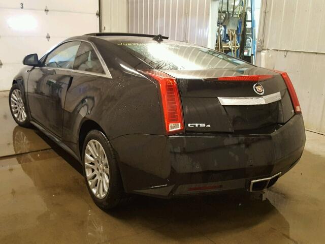 1G6DL1E36D0168803 - 2013 CADILLAC CTS PERFOR أسود صورة 3