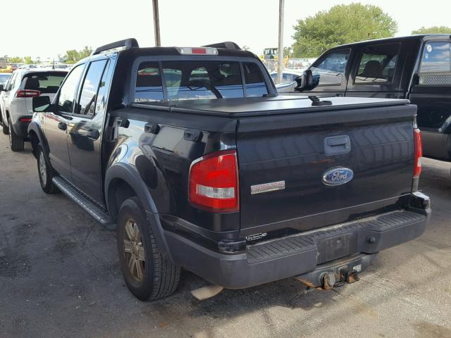 1FMEU31E98UB20336 - 2008 FORD EXPLORER S BLACK photo 3