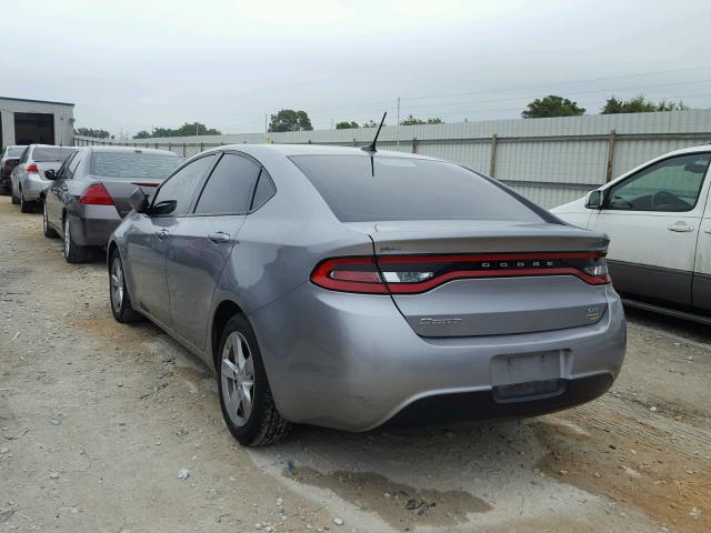 1C3CDFBA5GD609733 - 2016 DODGE DART SXT GRAY photo 3