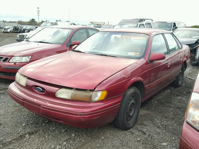 1FALP52U8SA150561 - 1995 FORD TAURUS RED photo 2