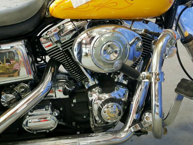 1HD1GEV131Y328819 - 2001 HARLEY-DAVIDSON FXDWG YELLOW photo 7