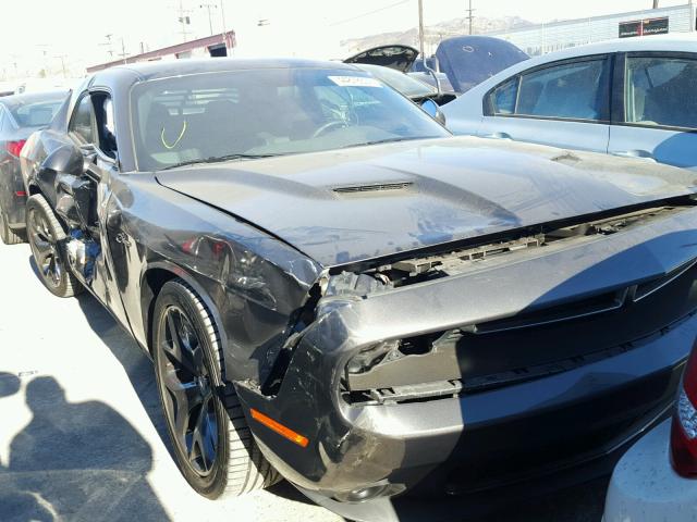 2C3CDZBG5FH856015 - 2015 DODGE CHALLENGER GRAY photo 1