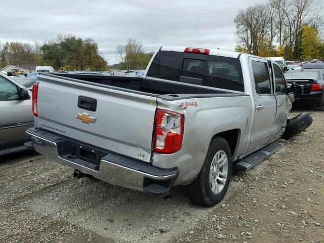 3GCUKSEC9GG384229 - 2016 CHEVROLET SILVERADO SILVER photo 4