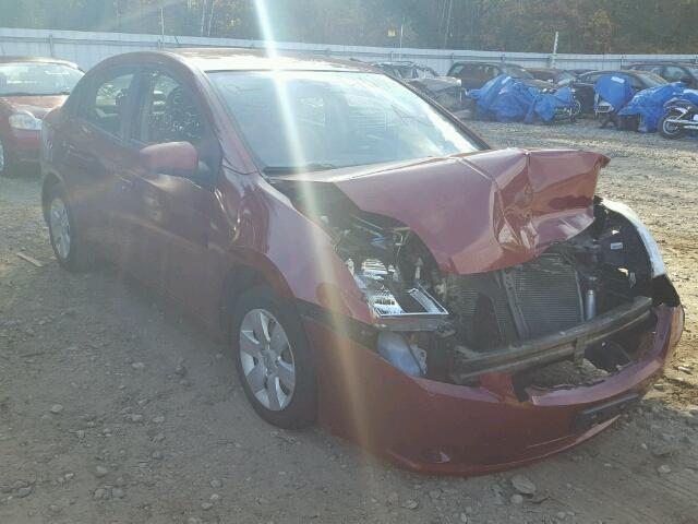 3N1AB61E38L651006 - 2008 NISSAN SENTRA RED photo 1