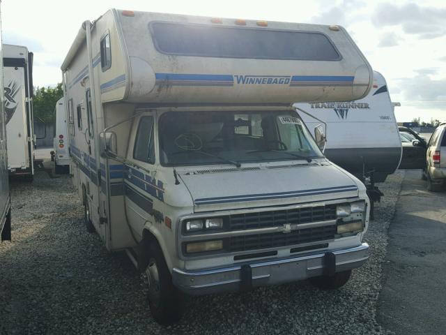 2GBJG31J3N4139773 - 1992 CHEVROLET G30 WHITE photo 1