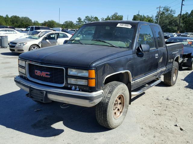 2GTEK19R0V1535011 - 1997 GMC SIERRA K15 BLACK photo 2