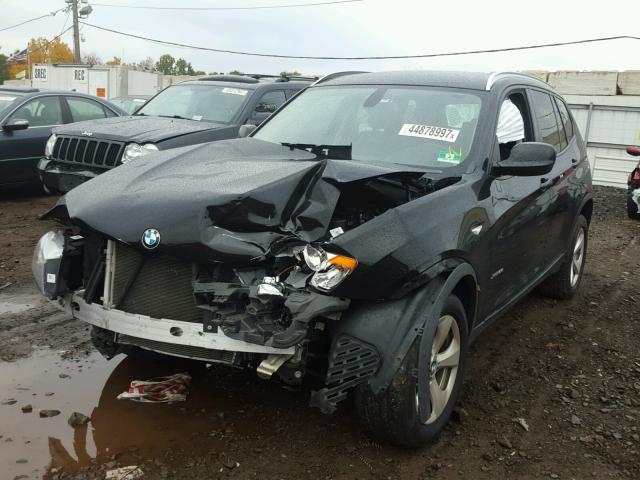 5UXWX5C56CL723797 - 2012 BMW X3 XDRIVE2 Czarny zdjęcie 2