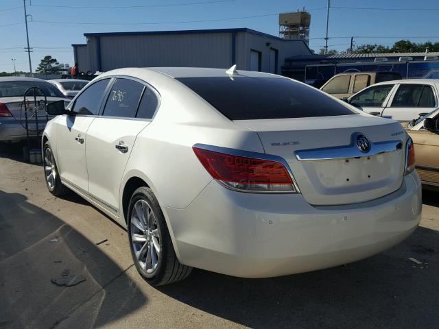 1G4GC5ED6BF290206 - 2011 BUICK LACROSSE C WHITE photo 3