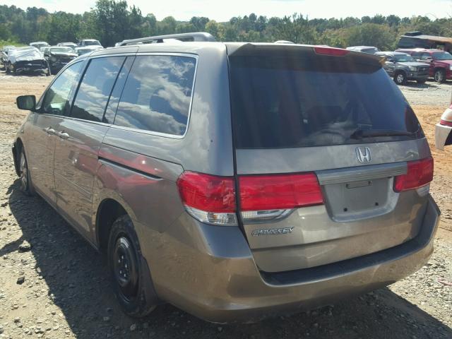 5FNRL3H61AB021287 - 2010 HONDA ODYSSEY EX GOLD photo 3