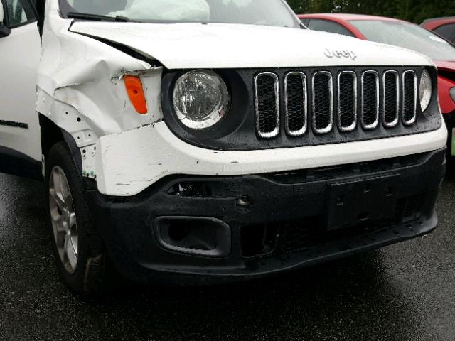 ZACCJBBB5HPE79185 - 2017 JEEP RENEGADE L WHITE photo 9