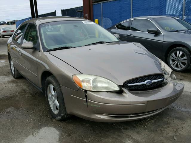 1FAFP55253A179279 - 2003 FORD TAURUS BEIGE photo 1