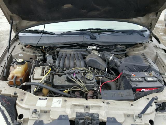 1FAFP55253A179279 - 2003 FORD TAURUS BEIGE photo 7