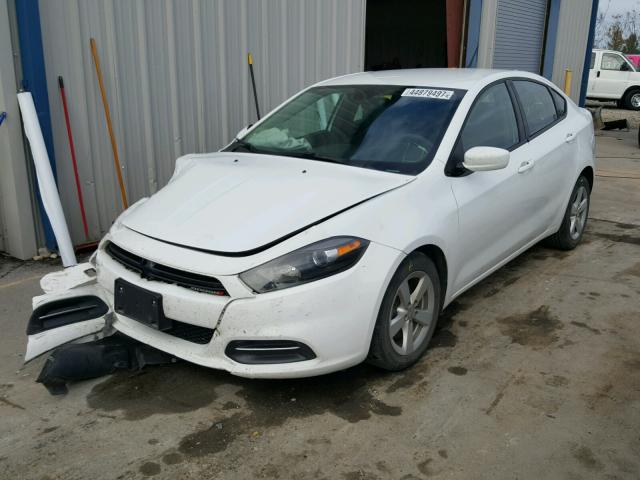 1C3CDFBB6FD286297 - 2015 DODGE DART SXT WHITE photo 2