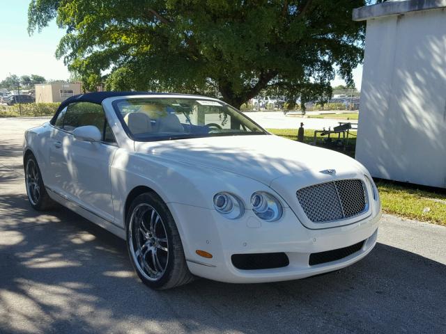 SCBDR33W58C051502 - 2008 BENTLEY CONTINENTA WHITE photo 1