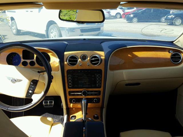 SCBDR33W58C051502 - 2008 BENTLEY CONTINENTA WHITE photo 9