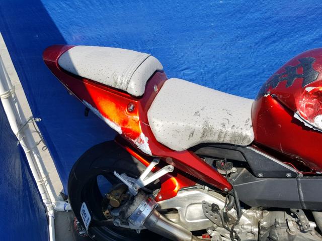 JH2SC50072M005700 - 2002 HONDA CBR900 RR RED photo 6