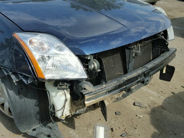 3N1AB61E67L648289 - 2007 NISSAN SENTRA 2.0 BLUE photo 10