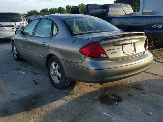 1FAFP55U43A278905 - 2003 FORD TAURUS GRAY photo 3