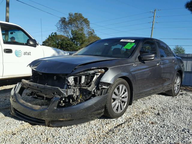 1HGCP2F87BA001419 - 2011 HONDA ACCORD EXL GRAY photo 2