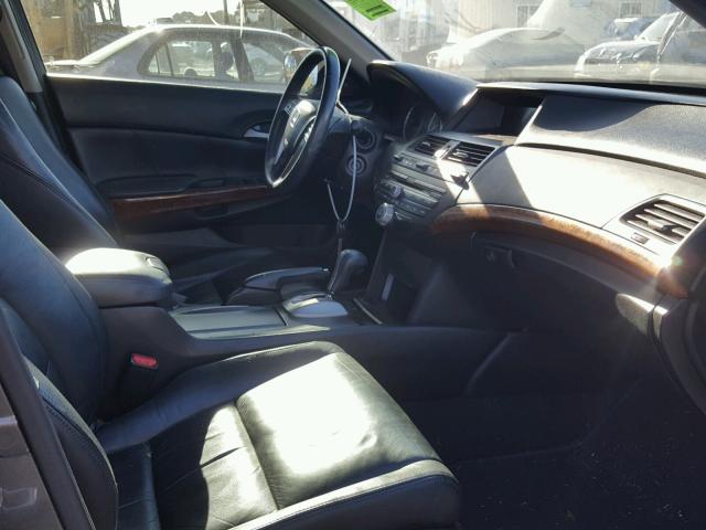 1HGCP2F87BA001419 - 2011 HONDA ACCORD EXL GRAY photo 5