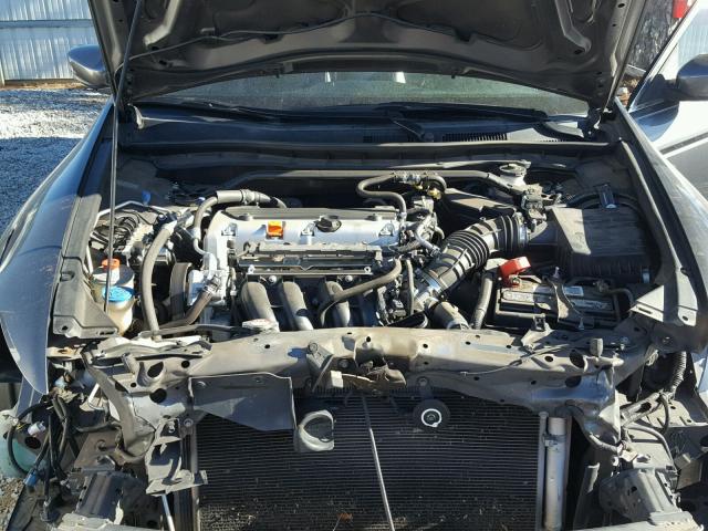 1HGCP2F87BA001419 - 2011 HONDA ACCORD EXL GRAY photo 7