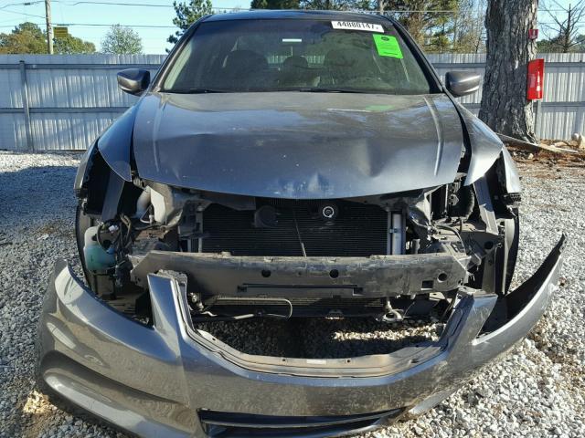 1HGCP2F87BA001419 - 2011 HONDA ACCORD EXL GRAY photo 9