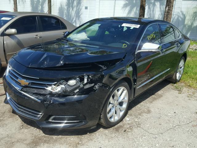 1G1145S35HU206585 - 2017 CHEVROLET IMPALA PRE BLACK photo 2