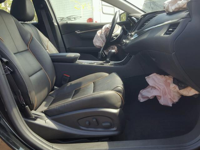 1G1145S35HU206585 - 2017 CHEVROLET IMPALA PRE BLACK photo 5