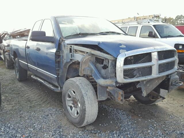 3D7KU28C34G272024 - 2004 DODGE RAM 2500 S BLUE photo 1