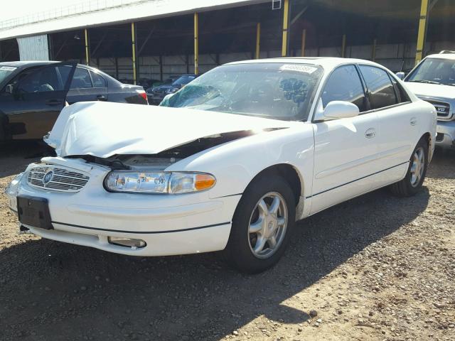 2G4WB52K741359531 - 2004 BUICK REGAL LS WHITE photo 2