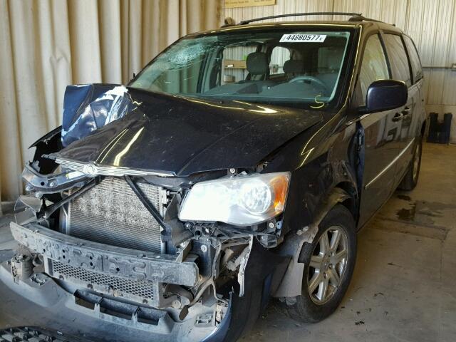 2A8HR54139R663924 - 2009 CHRYSLER TOWN & COU BLUE photo 2