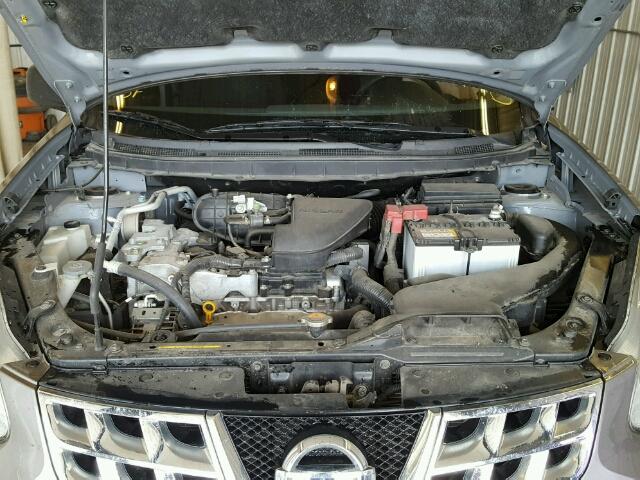 JN8AS5MV4BW682418 - 2011 NISSAN ROGUE SILVER photo 7